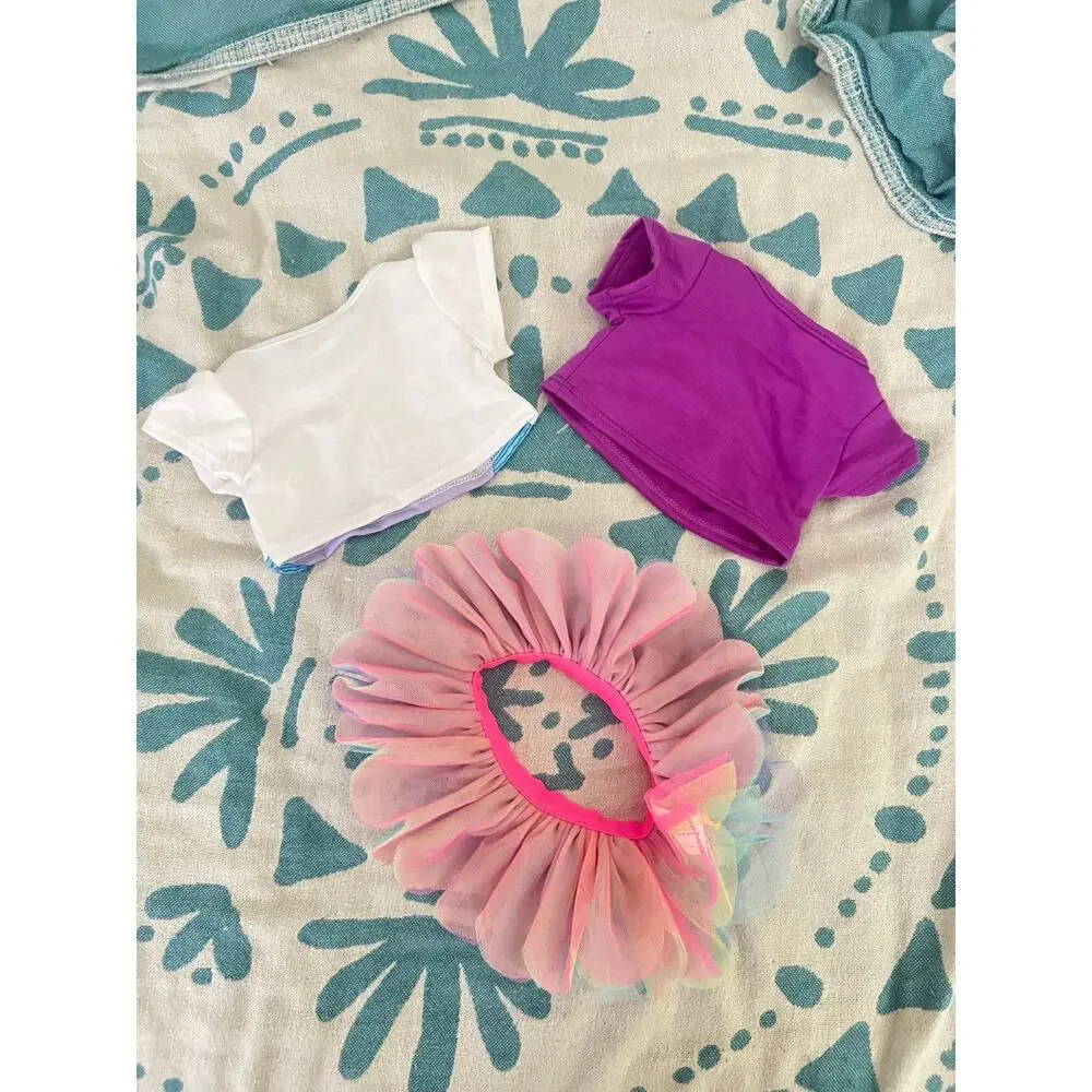 NEW Build a Bear Workshop Shirts and Tutu Skirt